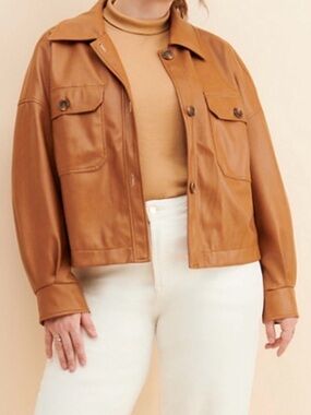 Bagatelle Faux Vegan Leather Jacket - Medium LIMITED TIME SHIPPING DISCOUNT!